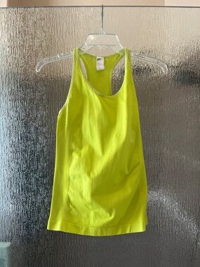 Fabletics Neon Lime Racerback Tank